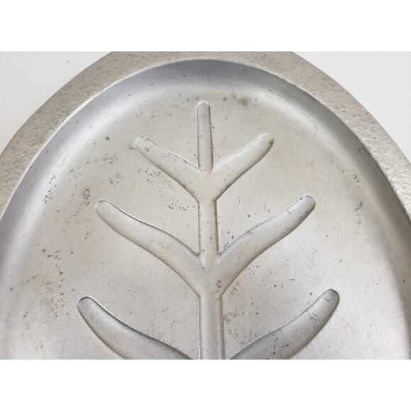 Vintage Club Aluminum Hammercraft Meat Serving Carving Fish Tray Platter 14.5" - Picture 6 of 8